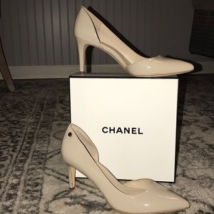 Calvin Klein Nude Pumps- 2 inch
